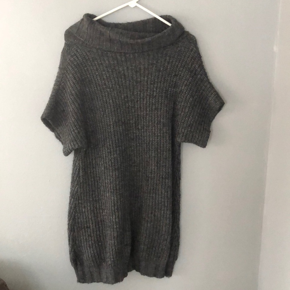 Gray Sweater Dress